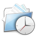 Folder Clock icon